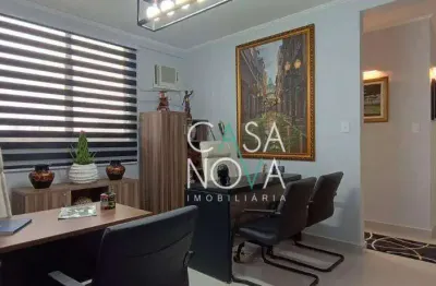 Sala, 60 m² - venda por r$ 375.000,00 ou aluguel por r$ 4.000,00/mês - aparecida - santos/sp