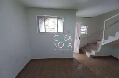 Sobrado com 2 dormitórios à venda, 83 m² por r$ 500.000,00 - campo grande - santos/sp