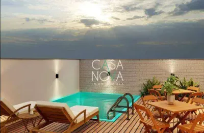 Apartamento com 2 dormitórios à venda, 53 m² por r$ 359.900,00 - macuco - santos/sp