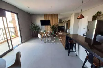 Apartamento com 1 dormitório à venda, 49 m² por r$ 468.700,00 - aparecida - santos/sp