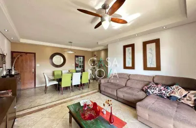 Apartamento com 2 dormitórios à venda, 121 m² por r$ 678.000,00 - campo grande - santos/sp