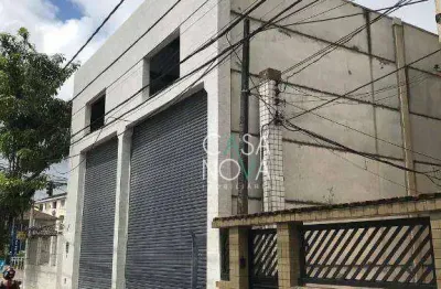 Galpão para alugar, 510 m² por r$ 25.000,00/mês - centro - são vicente/sp