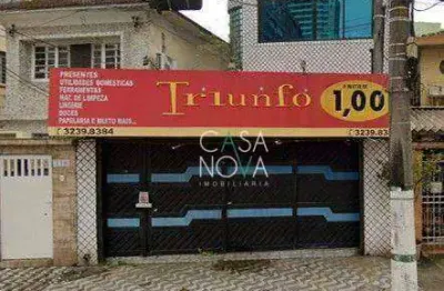 Prédio para alugar na Rua Cunha Moreira, Encruzilhada, Santos