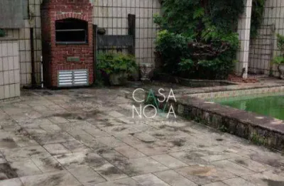 Casa com 4 dormitórios para alugar, 248 m² por r$ 8.800,00/mês - ponta da praia - santos/sp