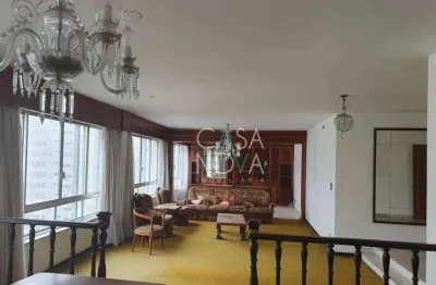 Apartamento edificio santa paula com 4 dormitórios à venda, 400 m² - boqueirão - santos/sp