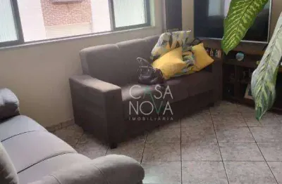 Apartamento com 2 dormitórios à venda, 65 m² por r$ 390.000,00 - gonzaga - santos/sp