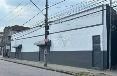 Barracão / Galpão / Depósito para alugar na Rua Frei Gaspar, Parque São Vicente, São Vicente