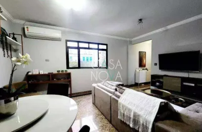 Apartamento com 3 dormitórios à venda, 100 m² por r$ 794.000,00 - aparecida - santos/sp