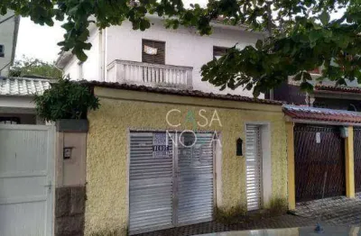 Casa com 3 dormitórios, 150 m² - venda por r$ 960.000,00 ou aluguel por r$ 5.500,00/mês - boqueirão - santos/sp