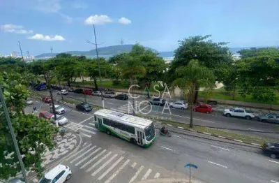 Apartamento à venda no gonzaga  santos/sp - vista maravilhosa para o mar!