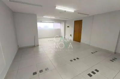 Sala para alugar, 52 m² por r$ 3.500,00/mês - vila matias - santos/sp