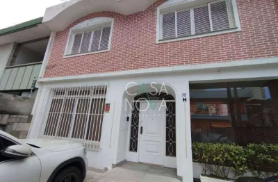 Casa comercial com 2 salas para alugar na Rua Doutor Luís de Faria, Gonzaga, Santos