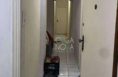 Apartamento com 2 dormitórios à venda, 90 m² por r$ 370.000 - embaré - santos/sp