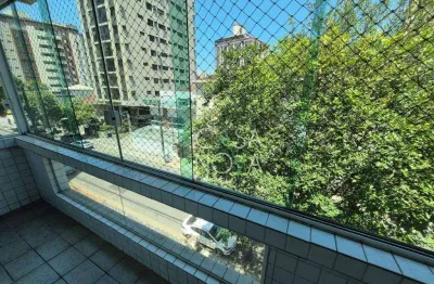 Apartamento com 2 dormitórios à venda, 80 m² por r$ 370.000,00 - embaré - santos/sp