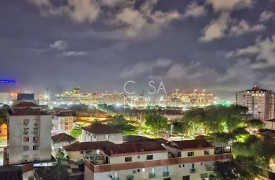 Apartamento com 2 dormitórios para alugar, 112 m² por r$ 4.250,00/mês - embaré - santos/sp
