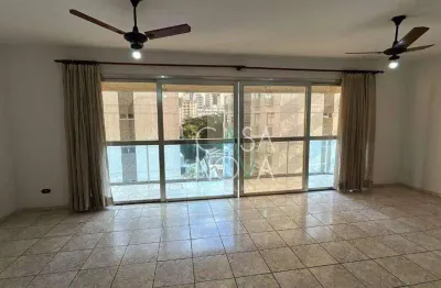 Apartamento com 4 dormitórios para alugar, 212 m² por r$ 6.000,00/mês - aparecida - santos/sp