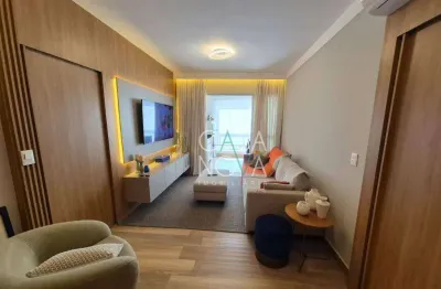 Apartamento com 2 dormitórios à venda, 99 m² por r$ 1.600.000,00 - aparecida - santos/sp