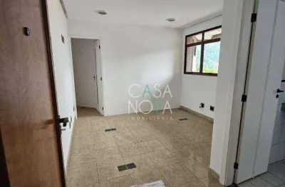 Sala para alugar, 53 m² por r$ 2.500,00/mês - vila nova - santos/sp