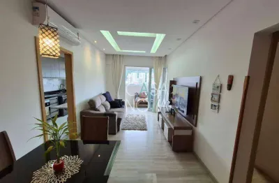 Apartamento com 2 dormitórios à venda, 81 m² por r$ 905.000,00 - campo grande - santos/sp