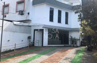 Casa comercial para alugar na Avenida Conselheiro Nébias, Vila Mathias, Santos