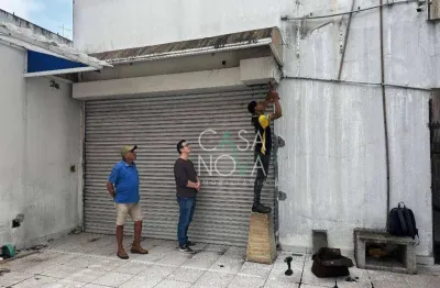 Ponto comercial para alugar na Avenida Washington Luís, Vila Mathias, Santos
