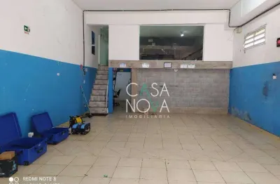 Galpão para alugar, 100 m² por r$ 3.100,00/mês - vila antártica - praia grande/sp
