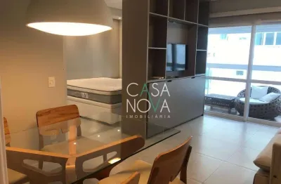 Apartamento com 1 dormitório para alugar, 57 m² por r$ 4.900,00/mês - gonzaga - santos/sp