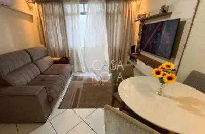 Apartamento com 2 dormitórios à venda, 58 m² por r$ 277.000,00 - vila cascatinha - são vicente/sp
