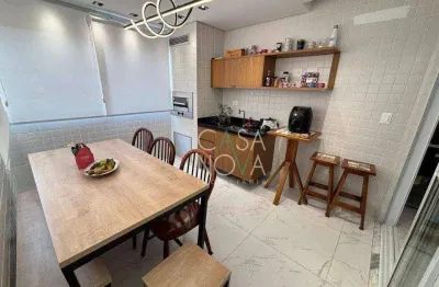Apartamento com 3 dormitórios à venda, 81 m² por r$ 1.350.000,00 - boqueirão - santos/sp