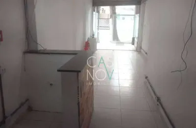 Loja comercial para locação próximo a shopping e praia do gonzaga - santos - sp.