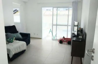 Apartamento com 2 dormitórios à venda, 72 m² por r$ 750.000,00 - josé menino - santos/sp