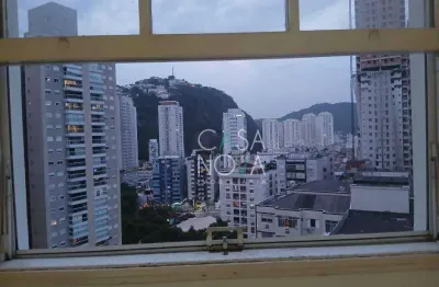Apartamento com 1 quarto à venda na Avenida Presidente Wilson, José Menino, Santos