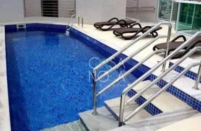 Apartamento com 2 dormitórios para alugar, 119 m² por r$ 7.500,00/mês - gonzaga - santos/sp