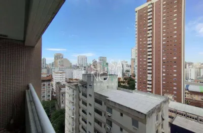 Sala para alugar, 44 m² por r$ 4.500,00/mês - boqueirão - santos/sp