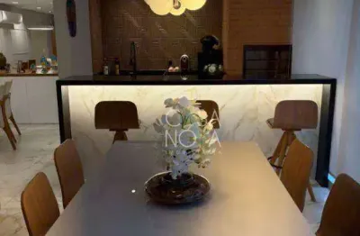 Apartamento com 3 dormitórios à venda, 132 m² por r$ 2.150.000,00 - ponta da praia - santos/sp