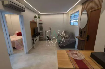 Apartamento com 1 dormitório à venda, 35 m² por r$ 520.000,00 - aparecida - santos/sp