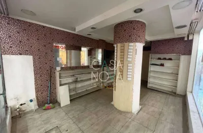 Loja para alugar, 40 m² por r$ 6.000,00/mês - gonzaga - santos/sp
