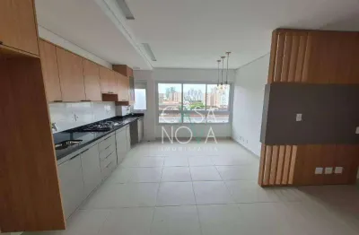 Apartamento com 2 dormitórios para alugar, 59 m² por r$ 4.351,32/mês - campo grande - santos/sp
