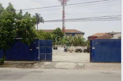 Terreno para alugar, 1250 m² por r$ 32.681/mês - macuco - santos/sp