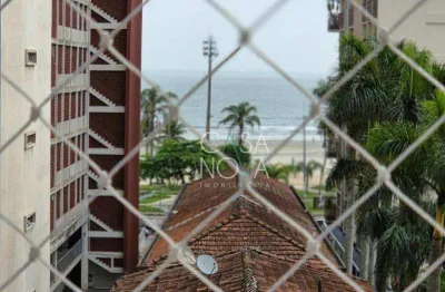 Apartamento com 1 dormitório à venda, 46 m² por r$ 540.000,00 - boqueirão - santos/sp