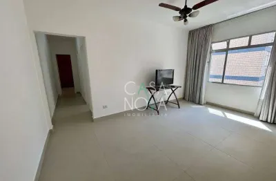 Apartamento com 1 dormitório para alugar, 70 m² por r$ 4.500,00/mês - embaré - santos/sp