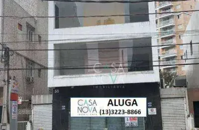 Loja para alugar, 495 m² por R$ 50.000,00/mês - Gonzaga - Santos/SP