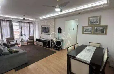 Apartamento com 2 dormitórios, 100 m² - venda por R$ 600.000,00 ou aluguel por R$ 3.450,00/mês - Marapé - Santos/SP