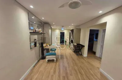 Apartamento com 2 dormitórios à venda, 97 m² por R$ 590.000,00 - Marapé - Santos/SP