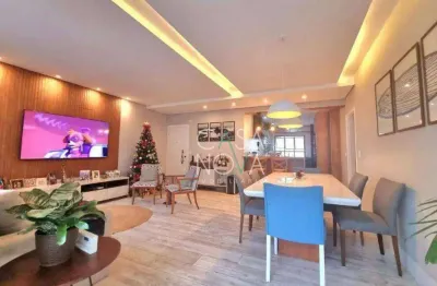 Apartamento com 3 dormitórios à venda, 146 m² por R$ 1.800.000,00 - Boqueirão - Santos/SP