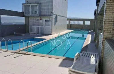 Apartamento com 3 dormitórios para alugar, 97 m² por R$ 5.000,00/mês - Aparecida - Santos/SP