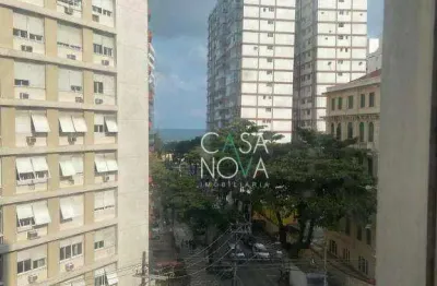 Apartamento com 4 dormitórios à venda, 532 m² por r$ 3.000.000,00 - gonzaga - santos/sp