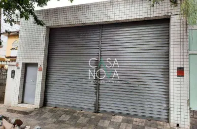 Loja para alugar, 280 m² por r$ 8.615,00/mês - vila matias - santos/sp