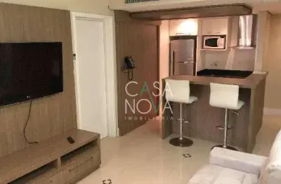 Apartamento com 1 dormitório à venda, 50 m² por r$ 550.000,00 - boqueirão - santos/sp
