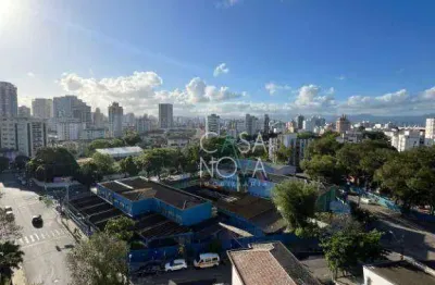 Apartamento com 1 dormitório para alugar, 50 m² por r$ 3.500,00/mês - ponta da praia - santos/sp